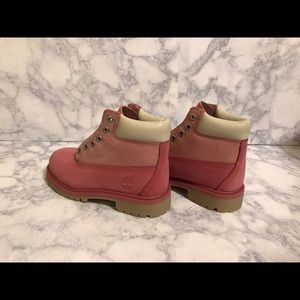 Pink Timberland Boots